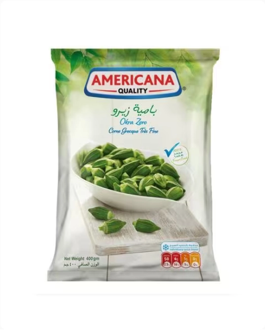 Americana Frozen Okra Zero